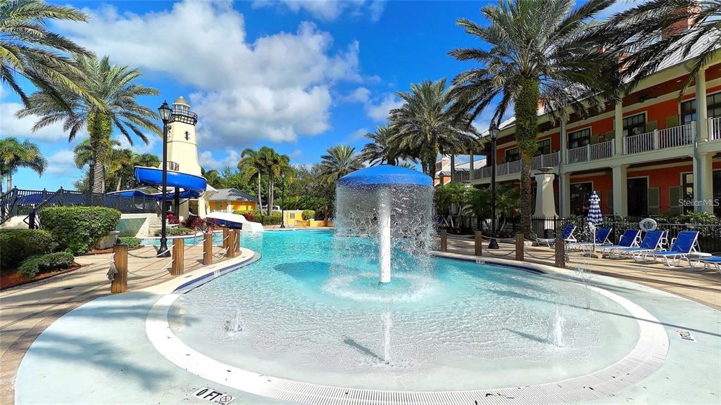 933 Signet Drive Apollo Beach, FL 33572 - Photo 61 of 66 a view of a yard with a fountain