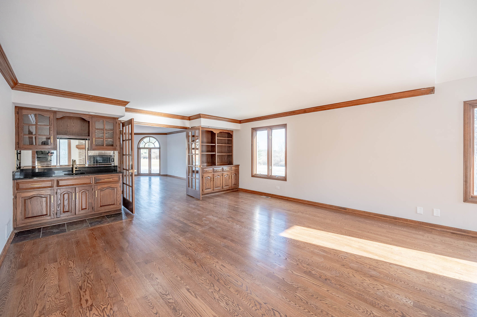 501 Bryan Trail New Lenox, IL 60451 - Photo 13 of 24 a view of empty room with kitchen and window