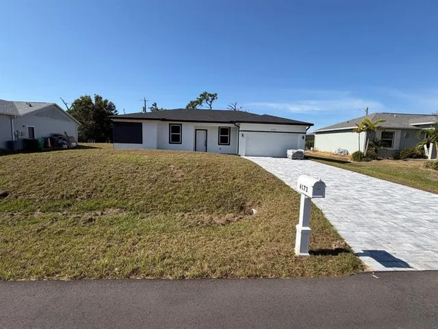 a house view with a outdoor space