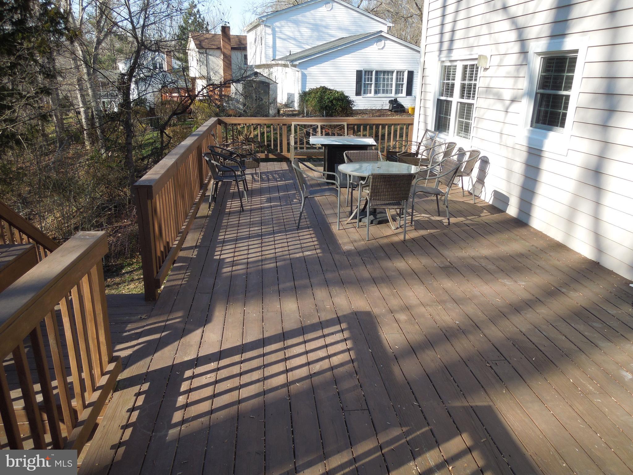 7812 Cliffside Court Springfield, VA 22153 - Photo 36 of 39 630 sq deck