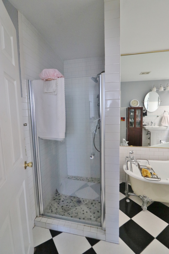 3339 South Giles Avenue Chicago, IL 60616 - Photo 29 of 38 a bathroom with a sink and a mirror