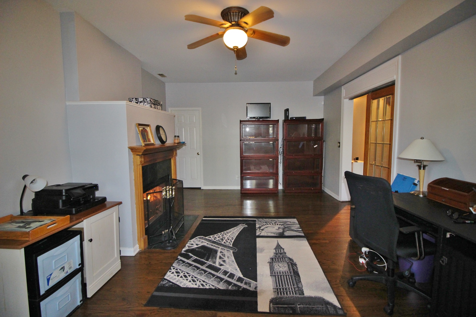 3339 South Giles Avenue Chicago, IL 60616 - Photo 7 of 38 a living room with furniture and a rug