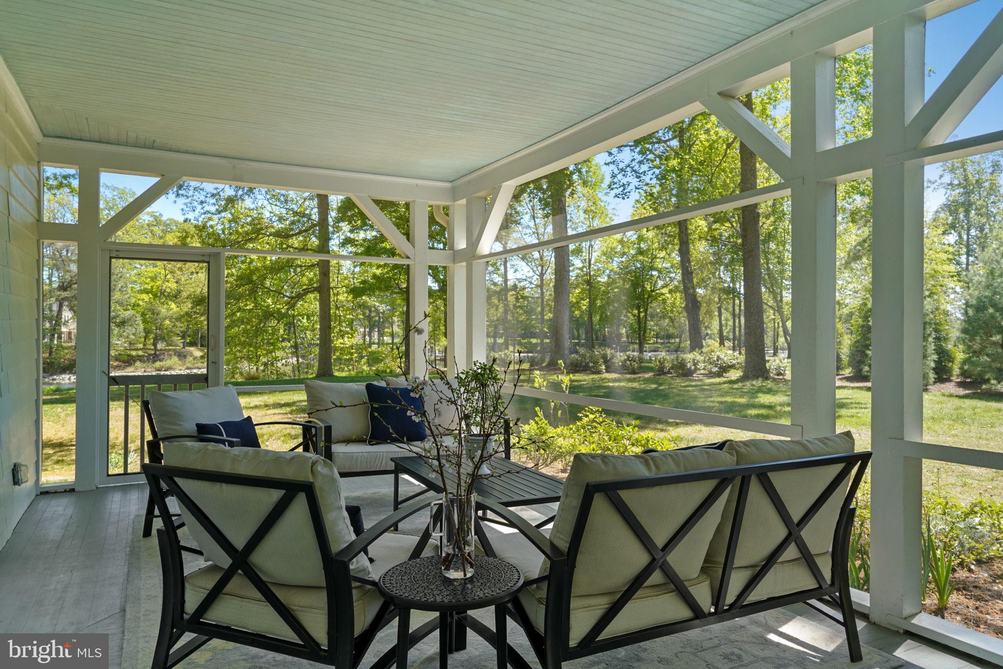 8075 Leehaven Road Easton, MD 21601 - Photo 43 of 54 Screened Porch Off Living Room