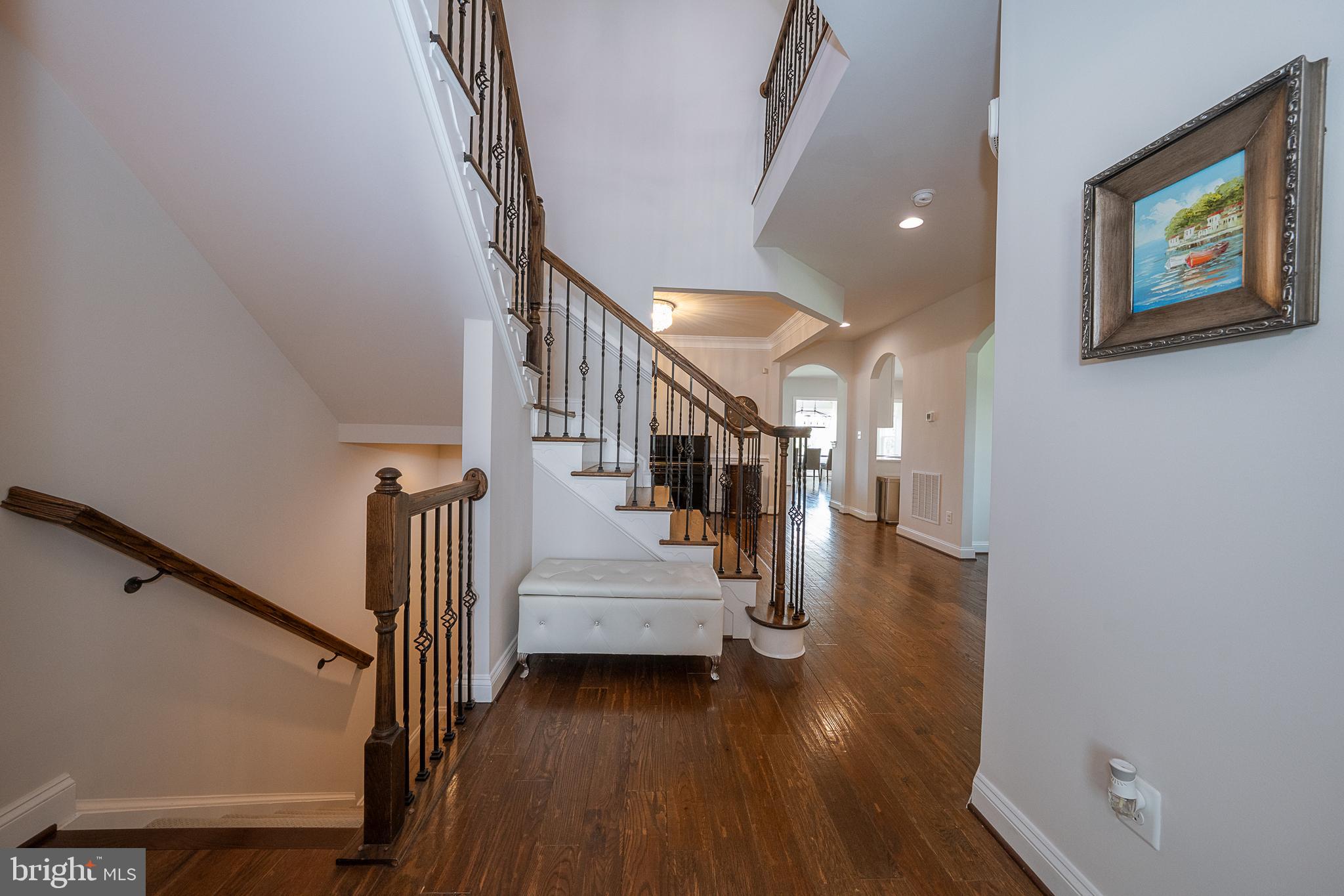 500 Quarry Point Road Malvern, PA 19355 - Photo 5 of 45 a view of entryway and hall with wooden floor
