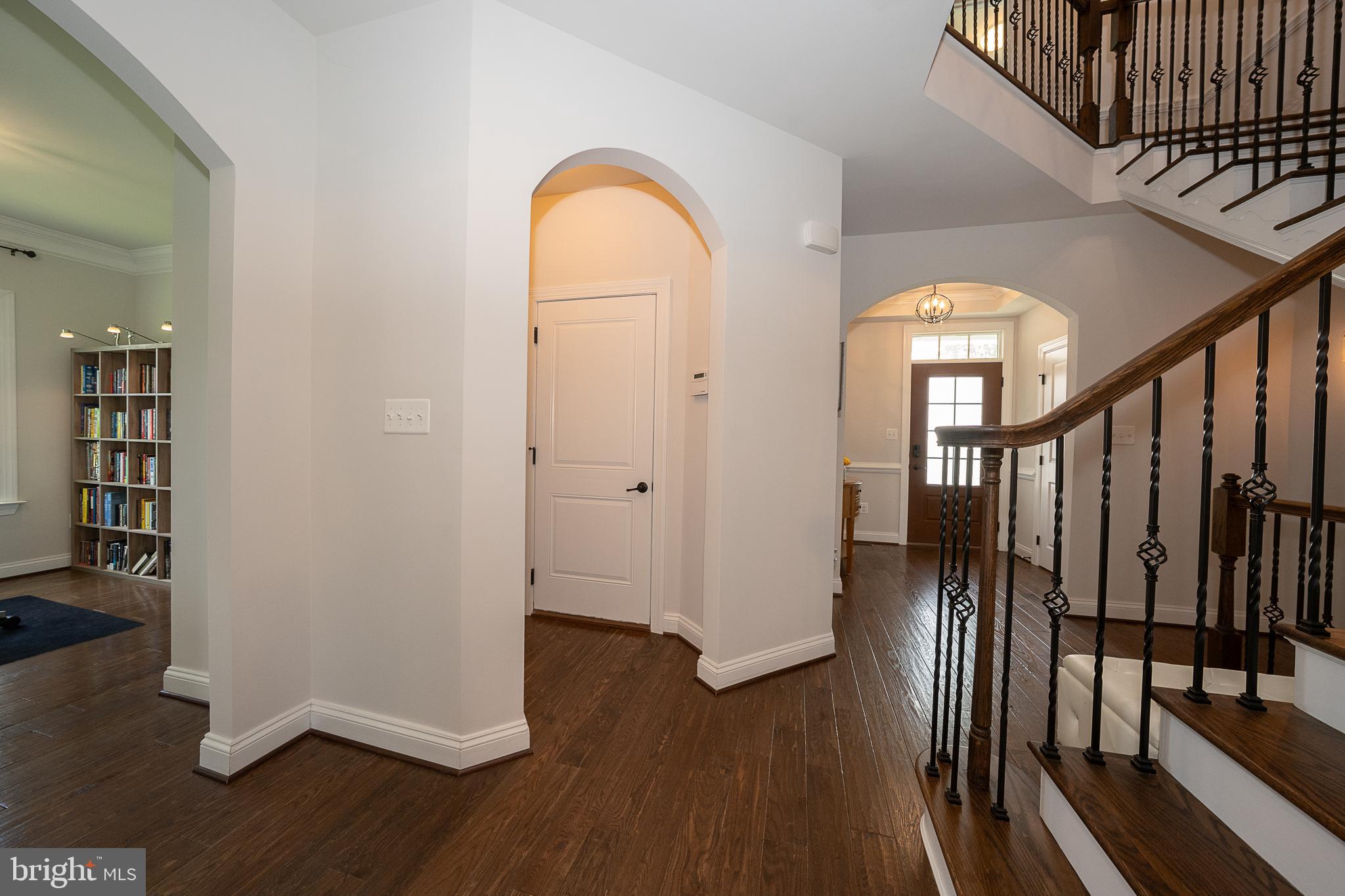 500 Quarry Point Road Malvern, PA 19355 - Photo 6 of 45 a view of entryway with wooden floor and stairs