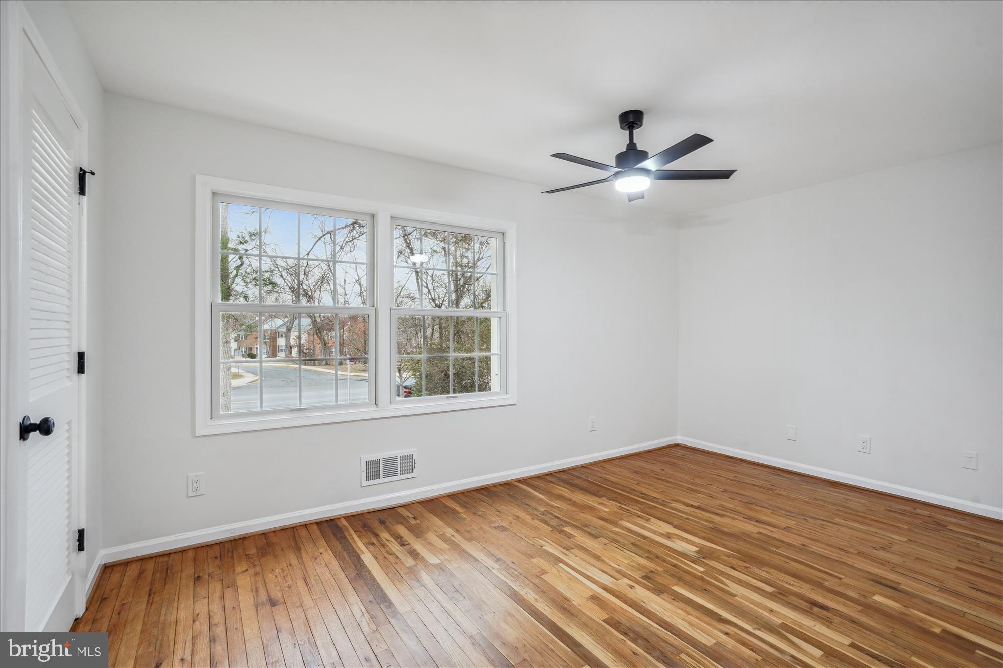 8156 Carrleigh Parkway Springfield, VA 22152 - Photo 14 of 39 Primary Bedroom w/Original Hardwood Floors