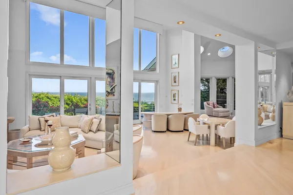 a bed room with a bed and a couch