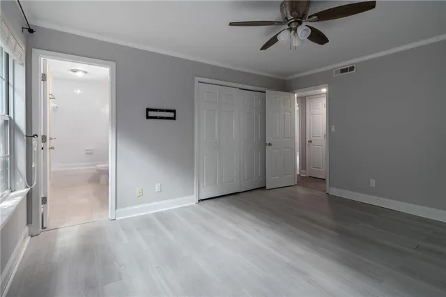 wooden floor in an empty room