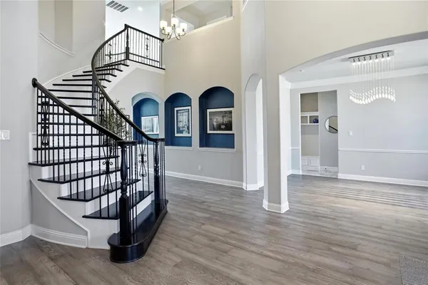 a view of a interior of house