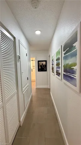 a view of hallway with window