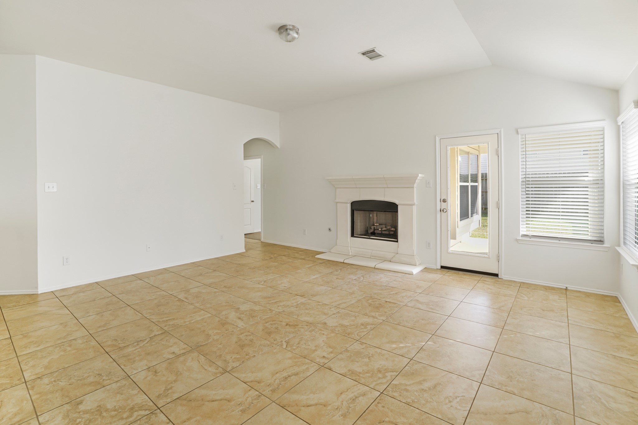 18531 Windy Village Lane Katy, TX 77449 - Photo 8 of 21 Gas fireplace.