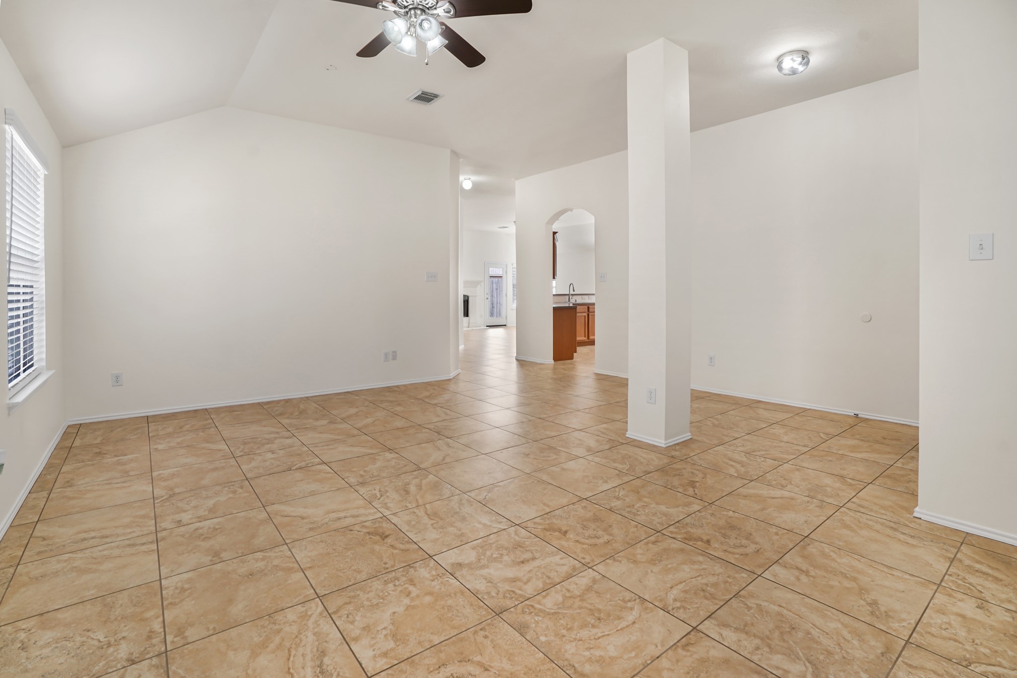 18531 Windy Village Lane Katy, TX 77449 - Photo 10 of 21 View from dining room to kitchen & family room.