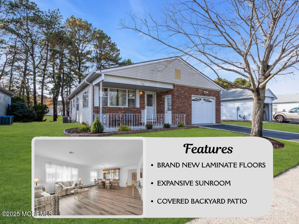 148 Davenport Road Toms River, NJ 08757 - Photo 49 of 49 a view of a house with a garden