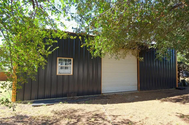 a view of wooden fence