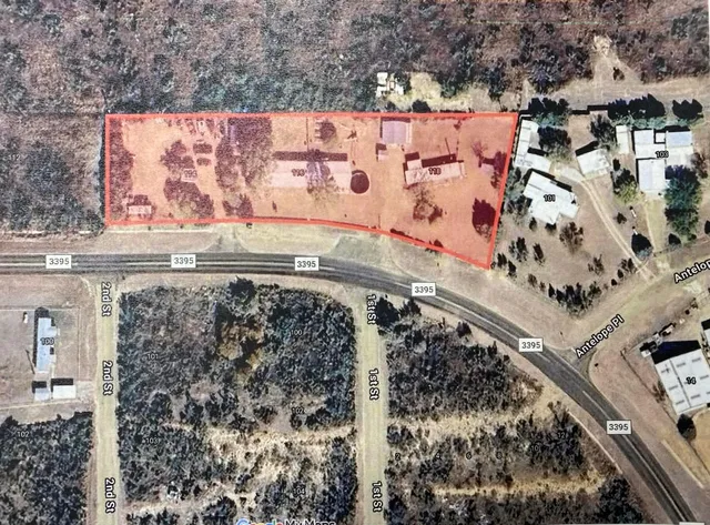 a backyard of a house