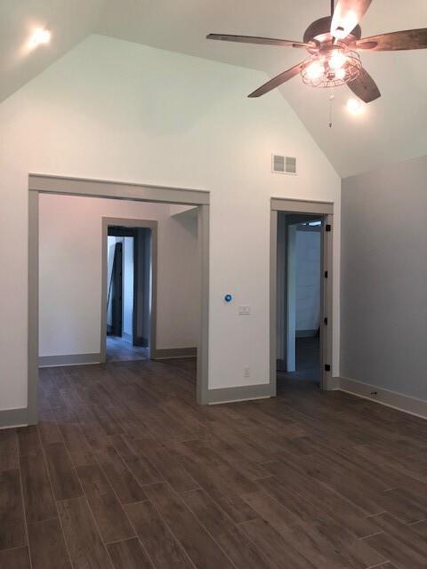 670 Old Alpharetta Road Cumming, GA 30041 - Photo 11 of 13 a view of an empty room with window and wooden floor