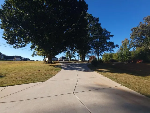 a view of swimming pool with an outdoor space