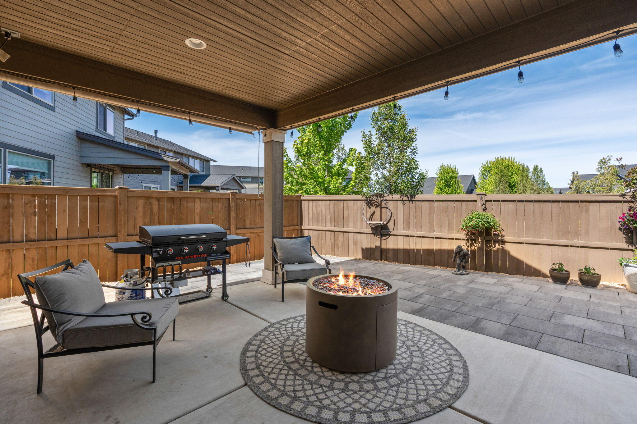 4361 Southwest 36th Street Redmond, OR 97756 - Photo 27 of 34 Entertain outdoors in this low-maintenance backyard oasis.