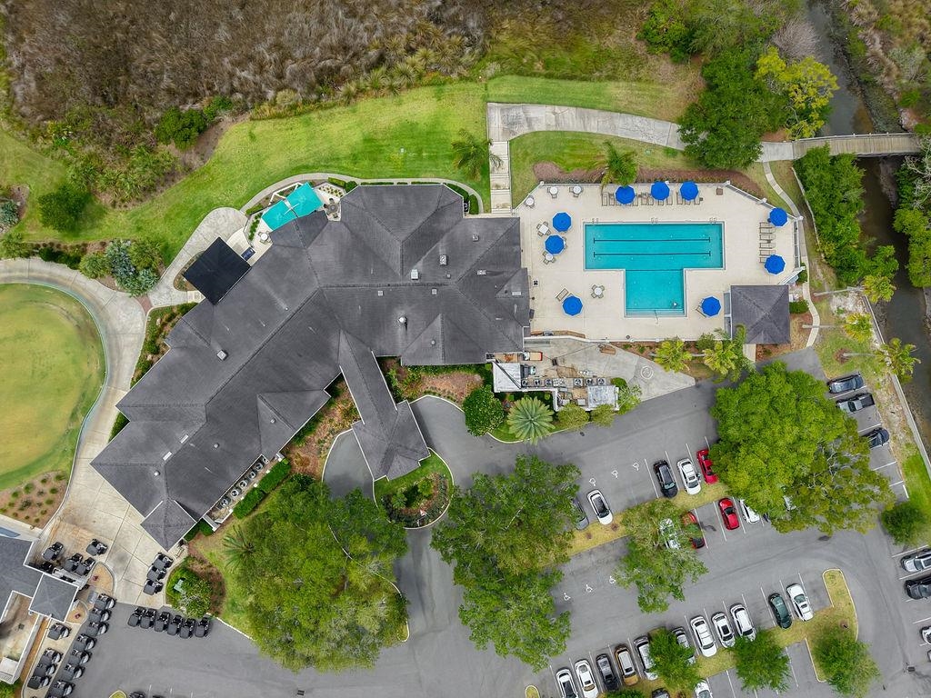 427 Marsh Point Circle St. Augustine, FL 32080 - Photo 11 of 25 an aerial view of a house with a swimming pool patio and outdoor seating