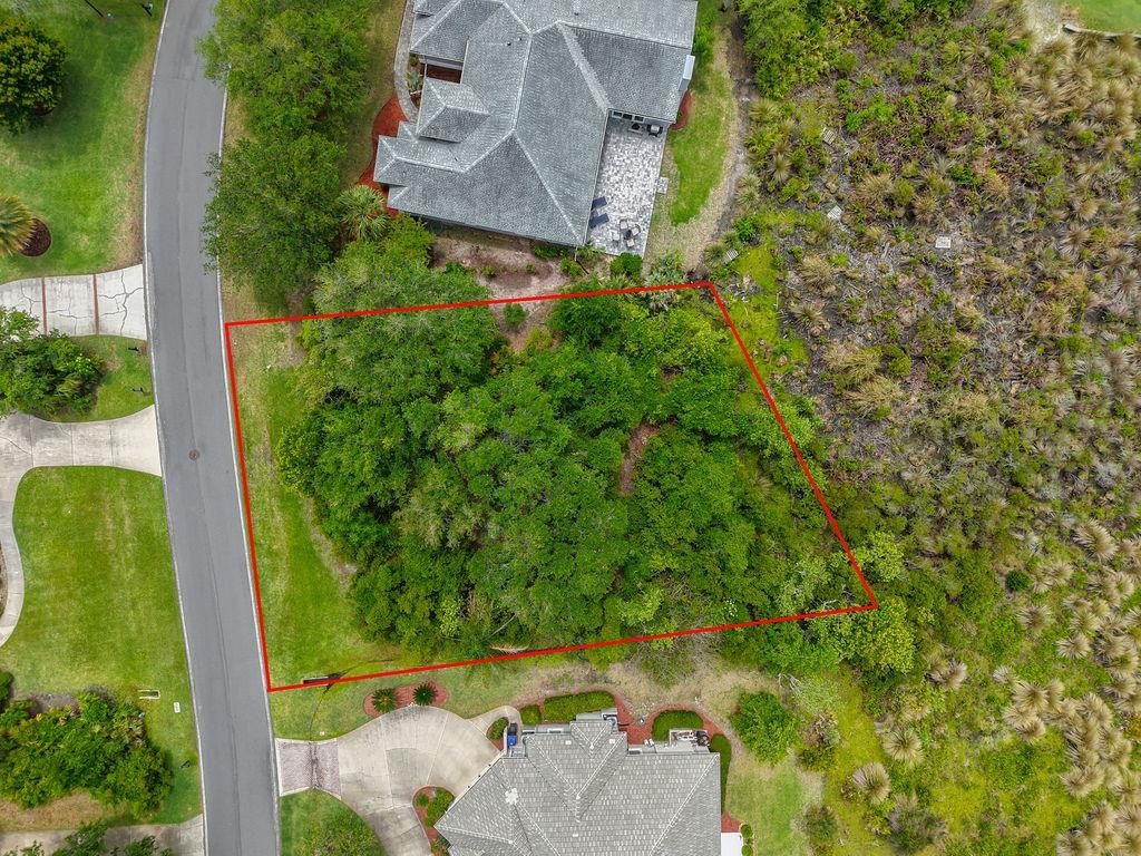 427 Marsh Point Circle St. Augustine, FL 32080 - Photo 15 of 25 an aerial view of a garden with swimming pool