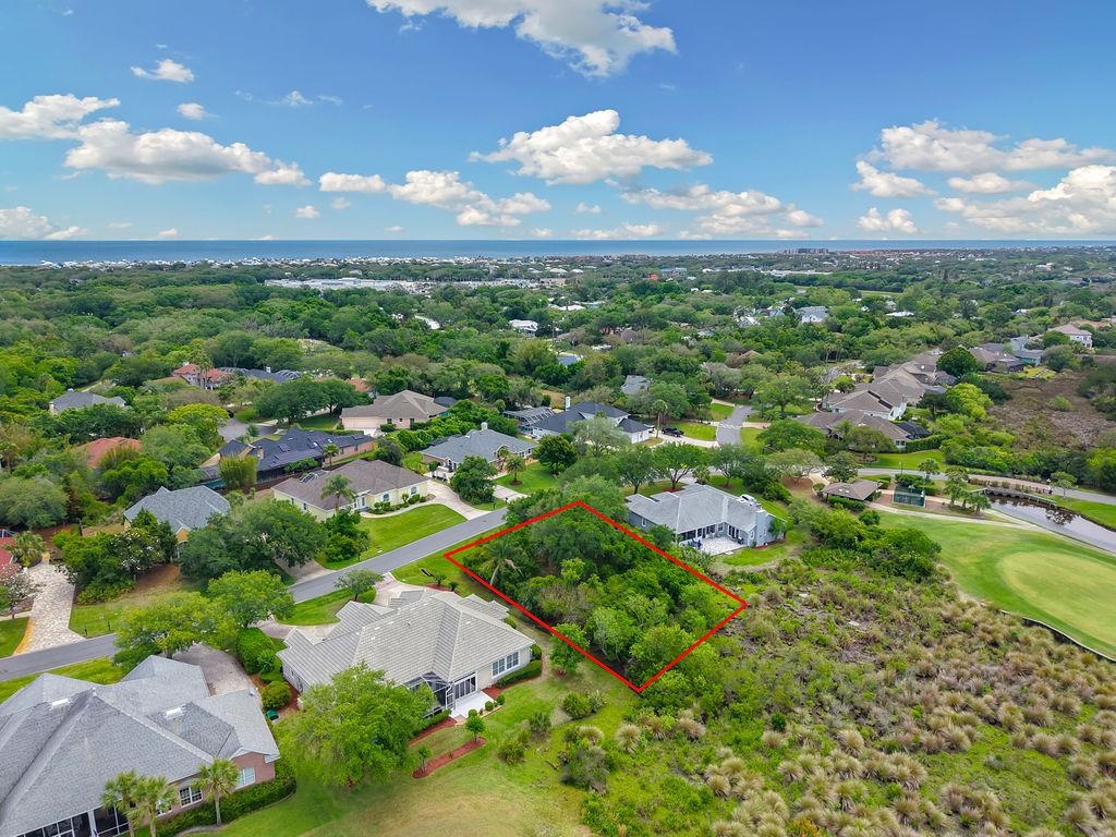 427 Marsh Point Circle St. Augustine, FL 32080 - Photo 18 of 25 an aerial view of residential houses with outdoor space and swimming pool