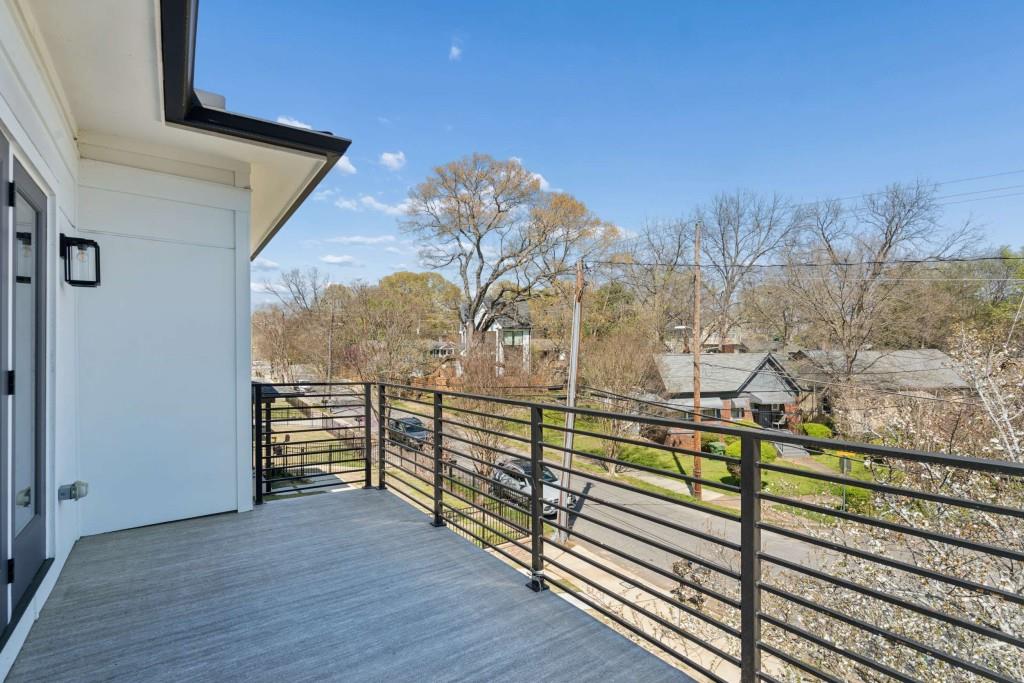 32 Walthall Street Northeast, Unit A Atlanta, GA 30307 - Photo 19 of 39 a view of a balcony with outdoor space