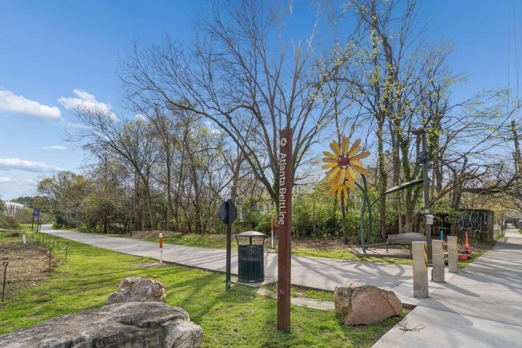 32 Walthall Street Northeast, Unit A Atlanta, GA 30307 - Photo 35 of 39 a view of a park with large trees