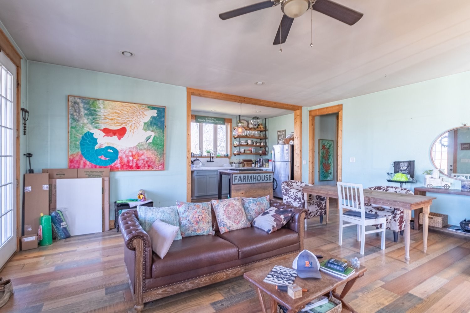 1277 Coosie Branch Road Cornersville, TN 37047 - Photo 11 of 47 a living room with furniture and a large window