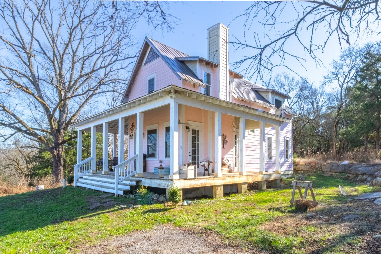 1277 Coosie Branch Road Cornersville, TN 37047 - Photo 26 of 47 a front view of house with yard and green space