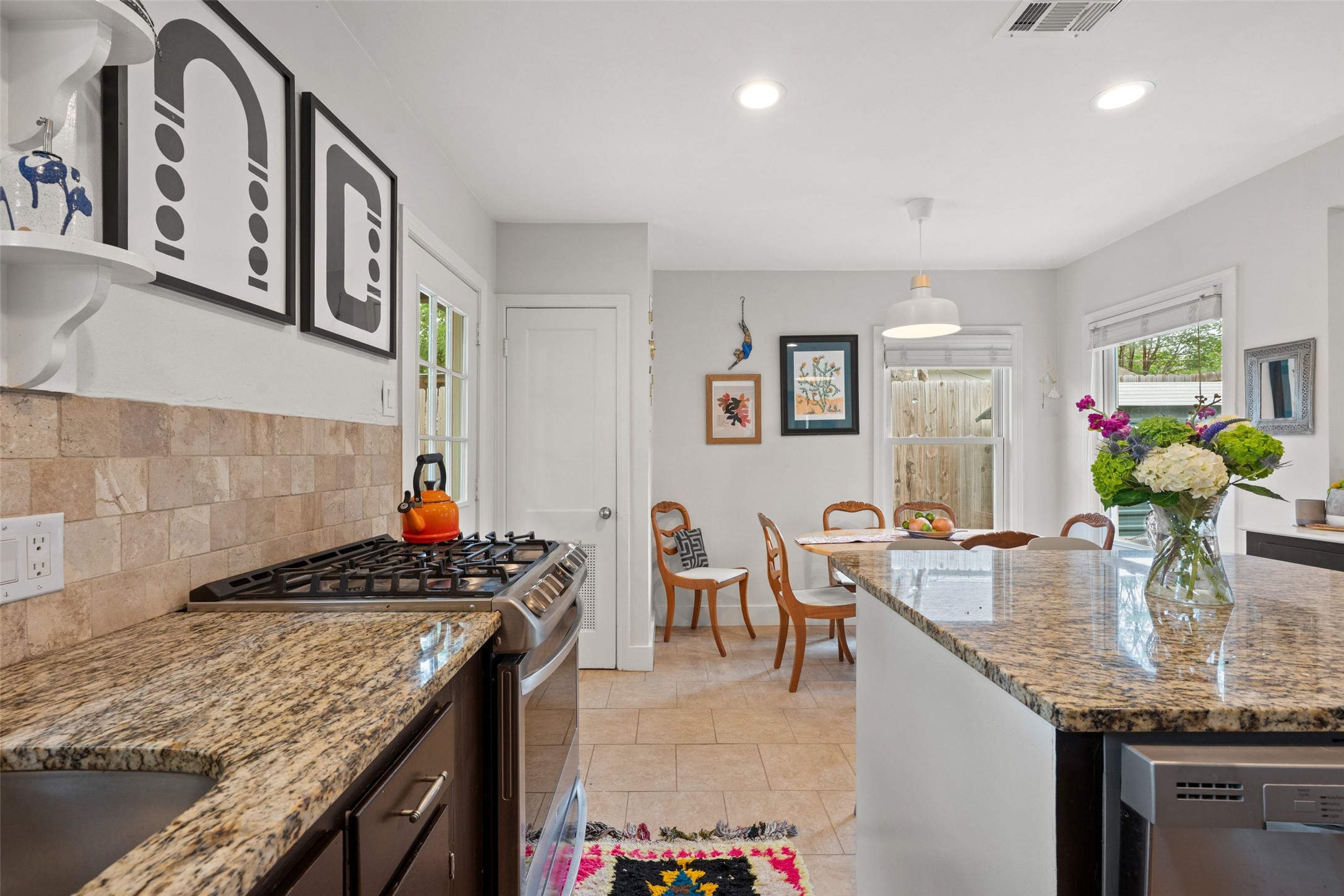 815 Stark Street Austin, TX 78756 - Photo 31 of 38 Kitchen with center island and storage