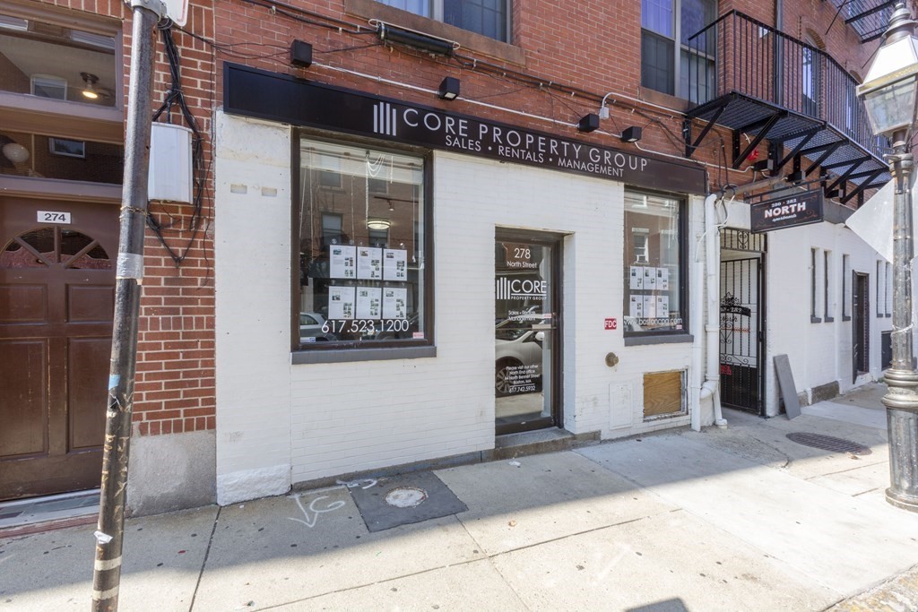 a view of a house with a large windows