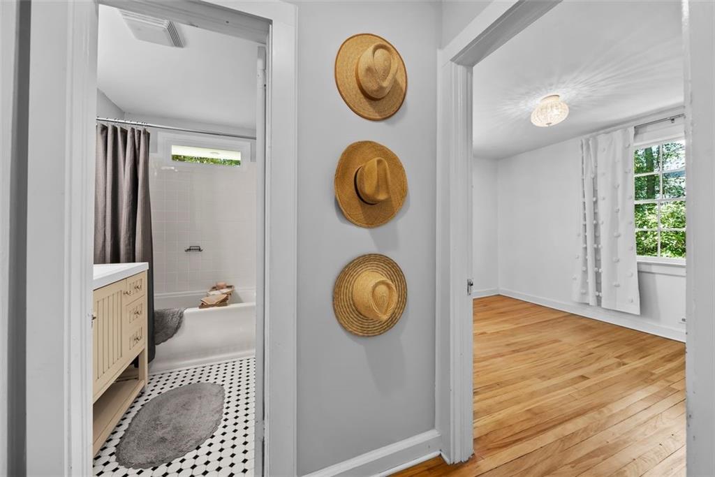 2218 East Street Covington, GA 30014 - Photo 27 of 38 a view of entryway with wooden floor