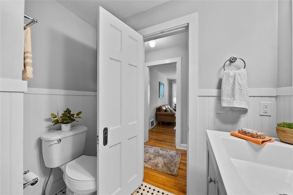2218 East Street Covington, GA 30014 - Photo 29 of 38 a bathroom with a sink toilet and tub