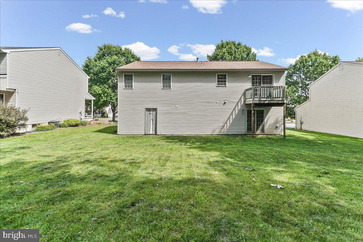 4169 Hunters Run Boulevard Reading, PA 19606 - Photo 27 of 33 Perfect Flat RearYard for Recreation or Fencing In