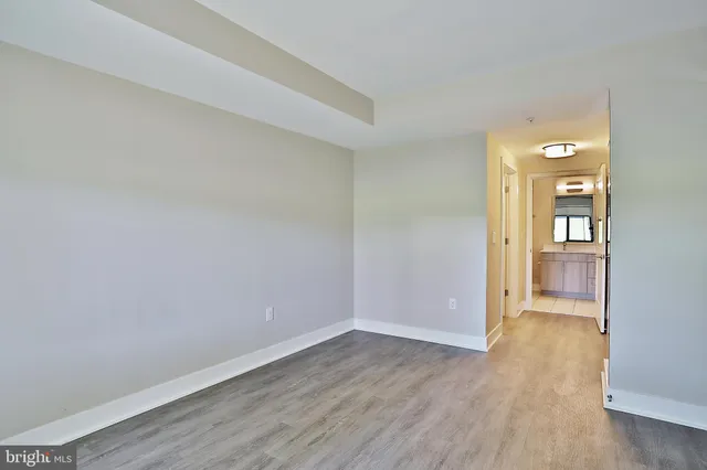 wooden floor in an empty room