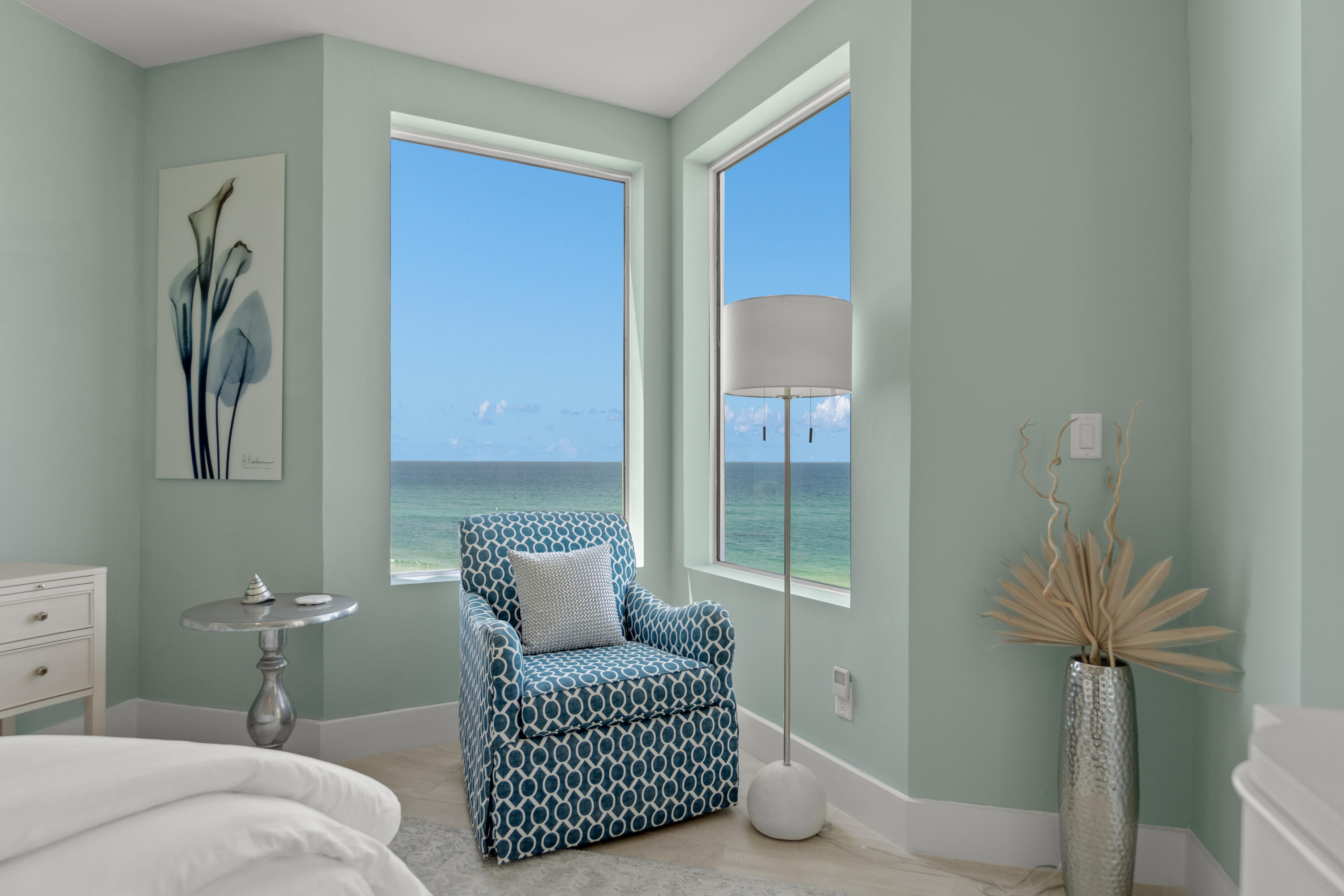 32461 East County Highway 30A, Unit 330 Inlet Beach, FL 32461 - Photo 11 of 31 a bedroom with furniture and a potted plant