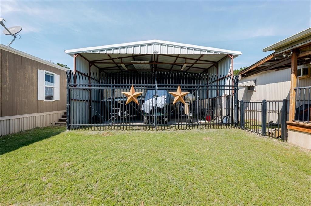 2334 San Bar Road, Unit 71 Graford, TX 76449 - Photo 24 of 40 Look at this gate for your carport to house your boats,boat toys and golf carts or vehicles. for your boat
