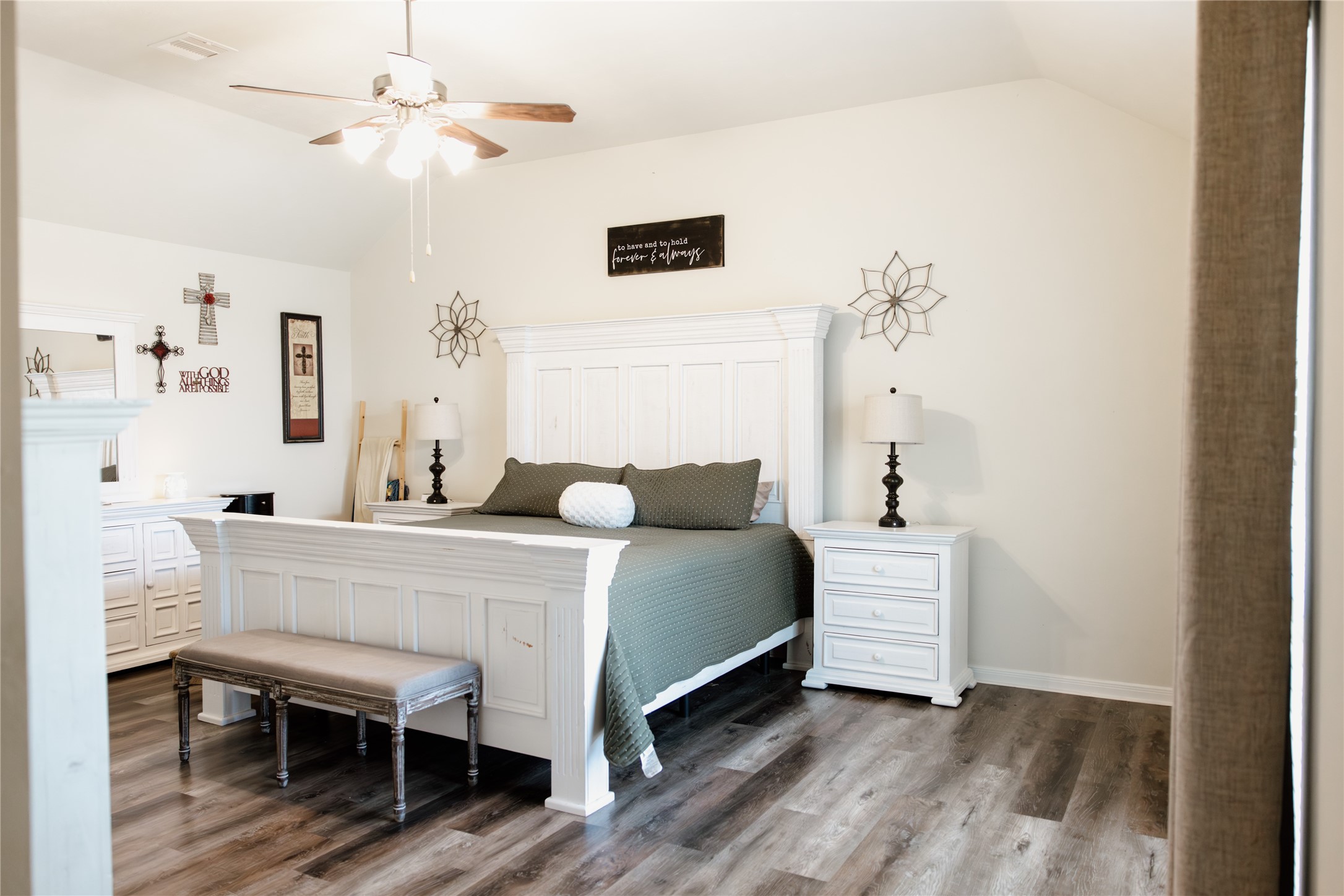 6438 Grapevine Bend Manvel, TX 77578 - Photo 11 of 36 Generous size primary bedroom with ample space for a full furniture set