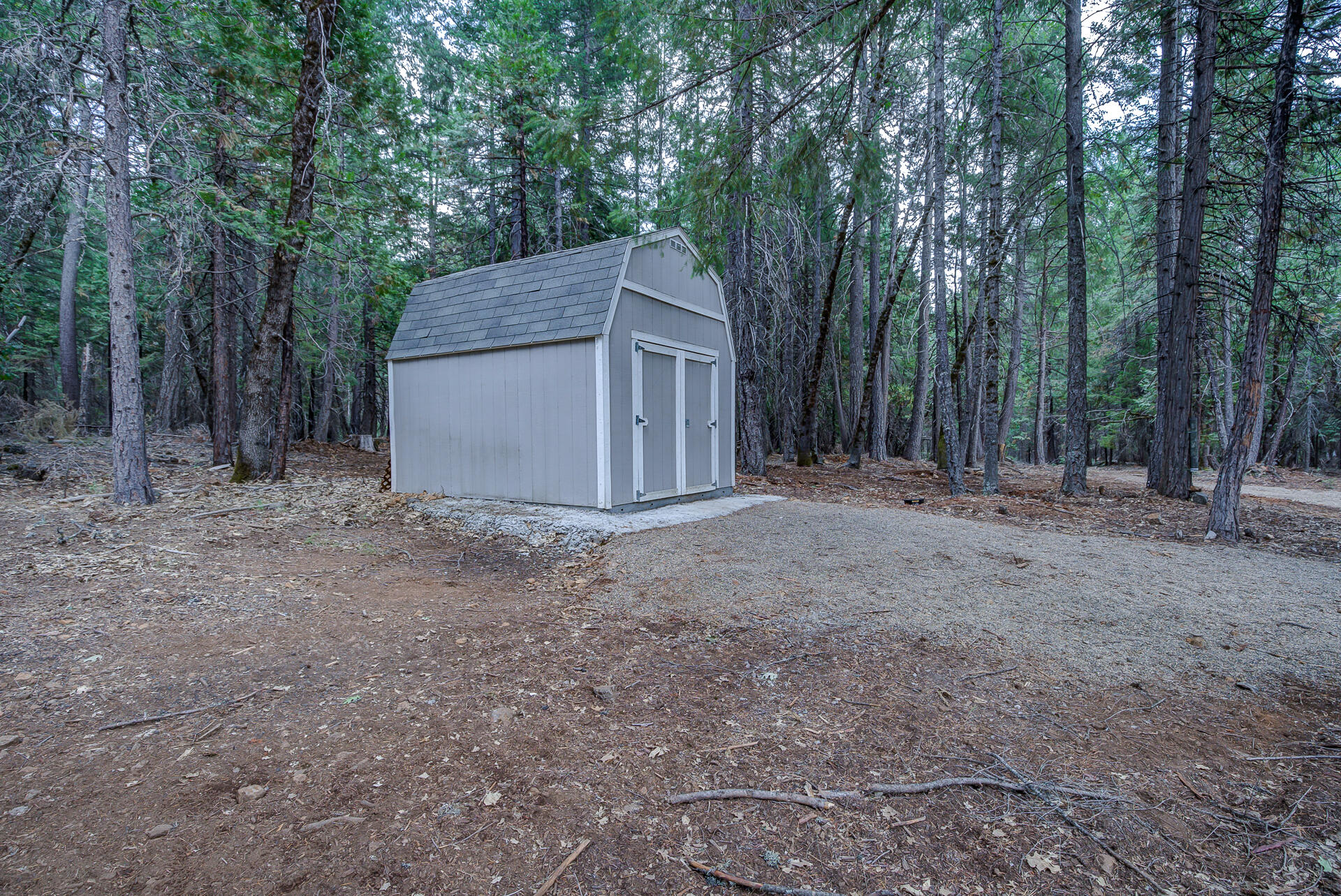 34607 Mountain Haven Road Shingletown, CA 96088 - Photo 48 of 63 a backyard of a house with lots of green space