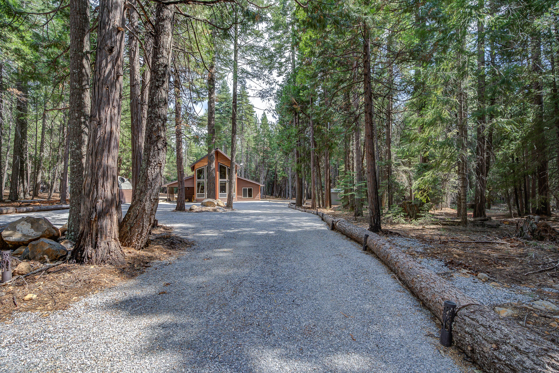 34607 Mountain Haven Road Shingletown, CA 96088 - Photo 59 of 63 a view of a road with trees in the background