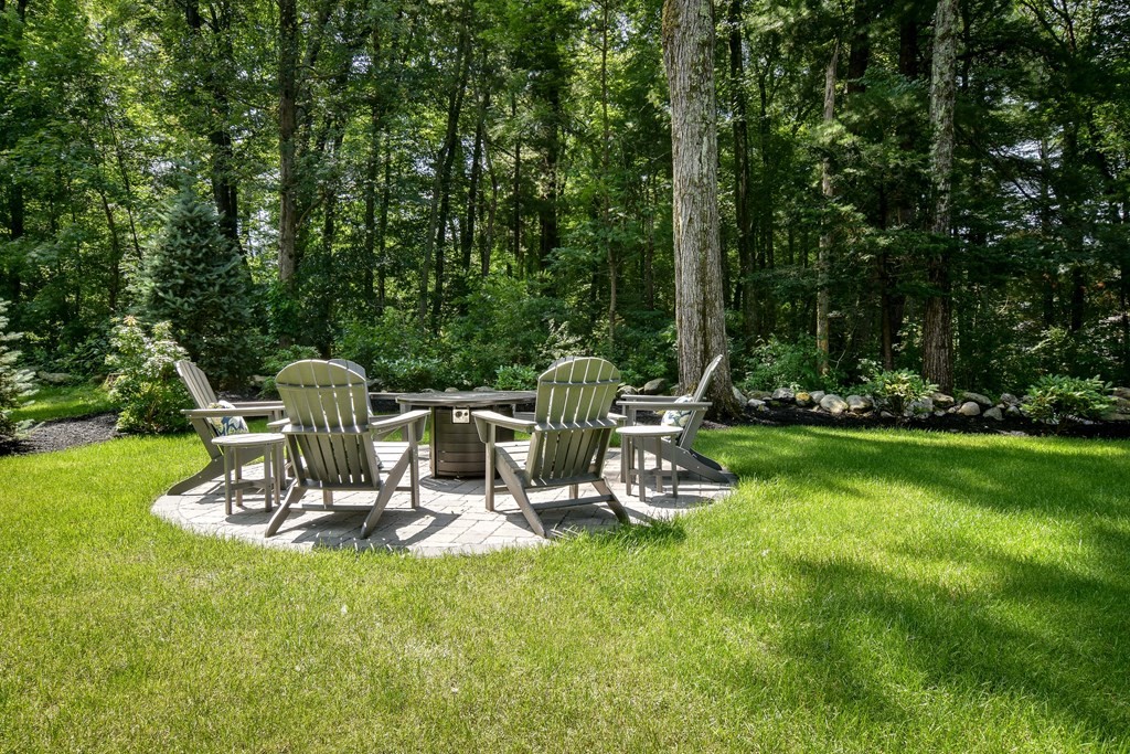9 Longmeadow Road Medfield, MA 02052 - Photo 28 of 31 a view of a chairs and table in the garden