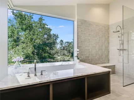 a view of front door