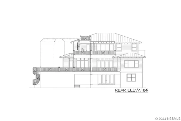 a picture of a bench in a building