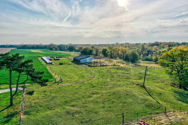 a view of an outdoor space and yard