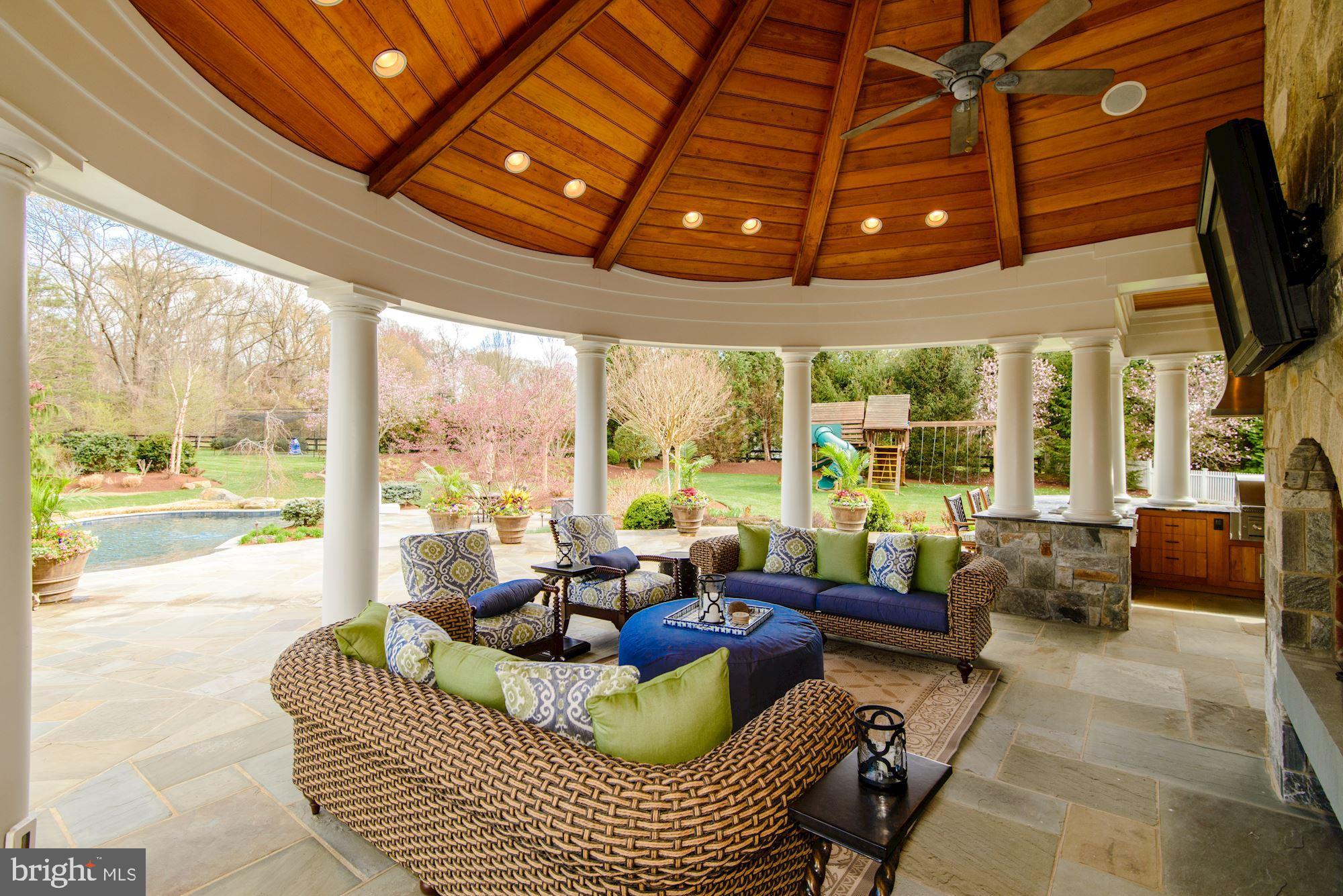 733 Springvale Road Great Falls, VA 22066 - Photo 18 of 74 Outdoor KIT offers stone FP, TV