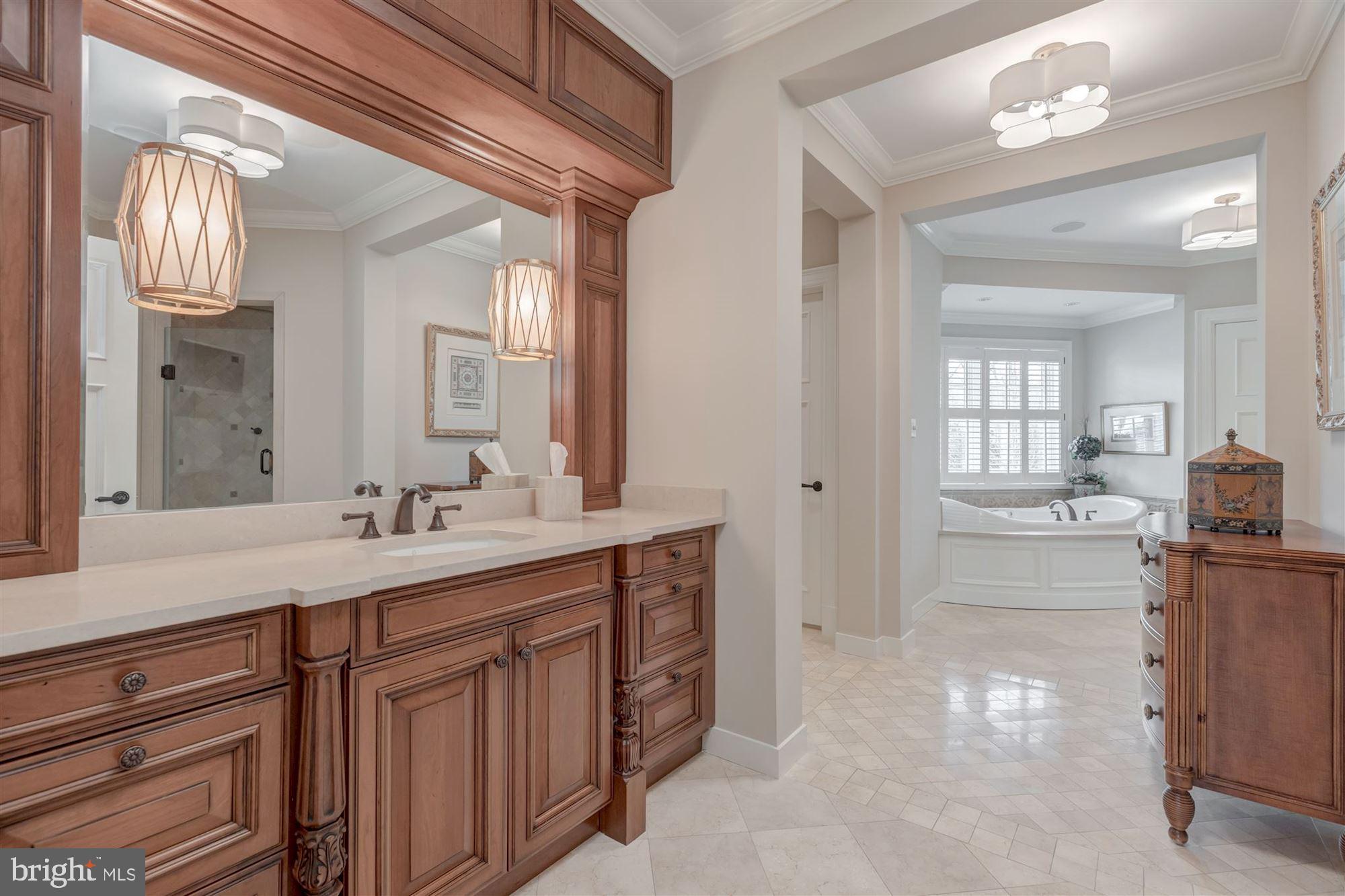 733 Springvale Road Great Falls, VA 22066 - Photo 35 of 74 Separate Vanities w/ granite counter tops