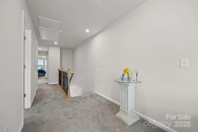 a view of a storage & utility room with a sink