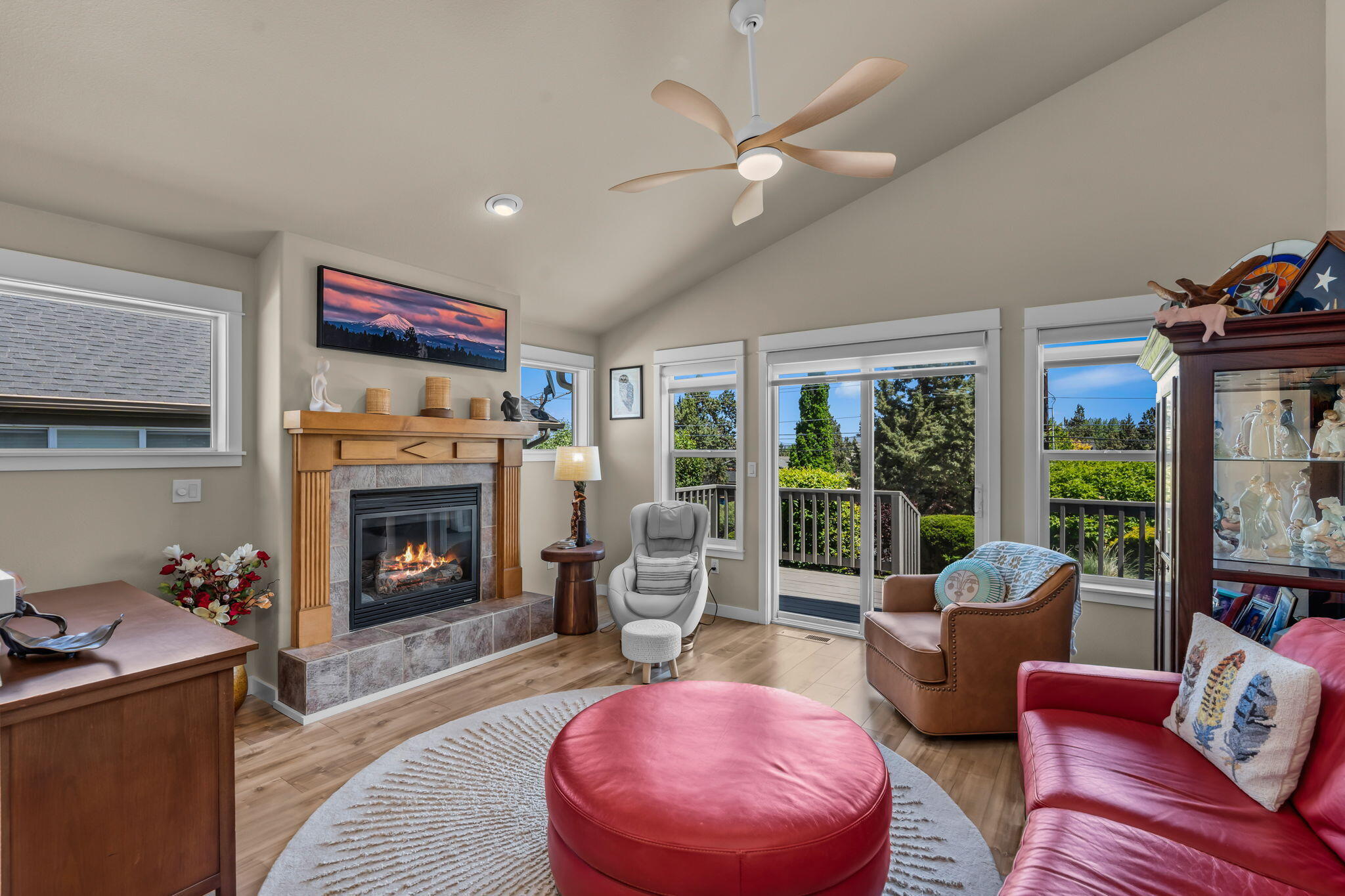 3714 Southwest 29th Street Redmond, OR 97756 - Photo 7 of 21 a living room with furniture and a fireplace