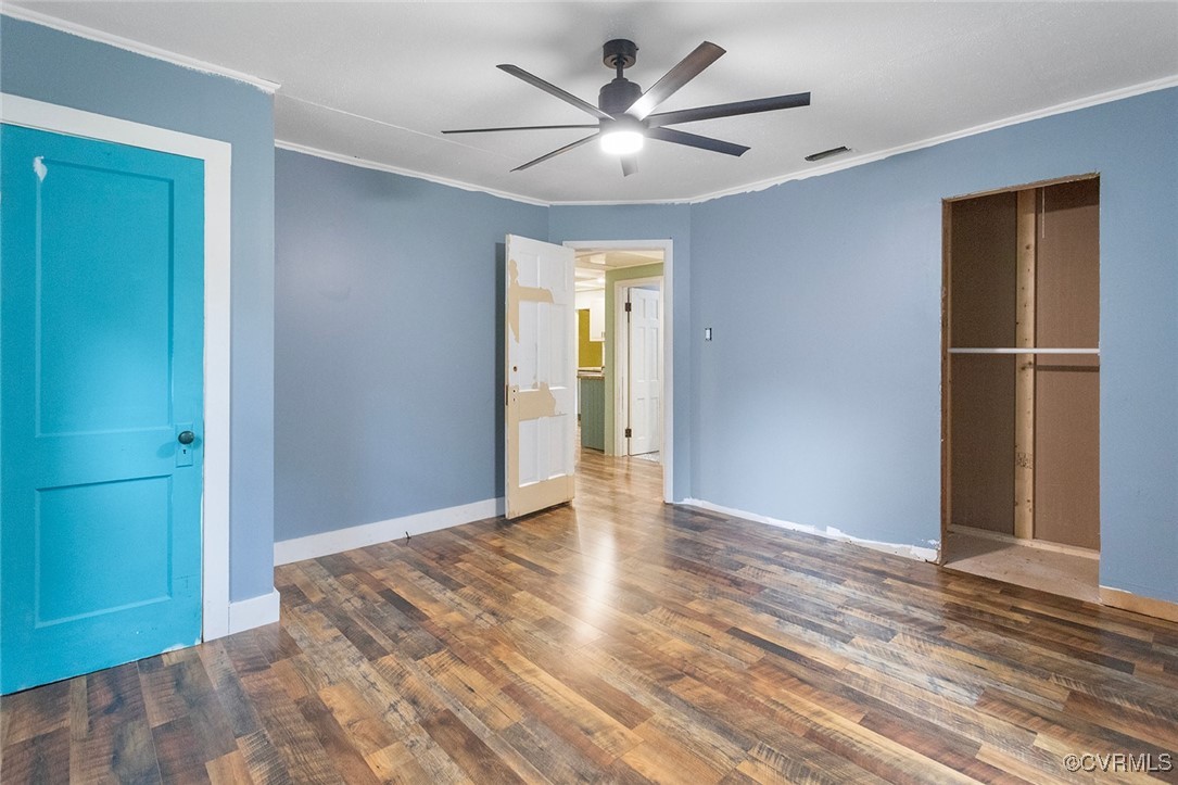 16447 Bullfield Road Doswell, VA 23047 - Photo 13 of 23 Bedroom 1 with ceiling fan