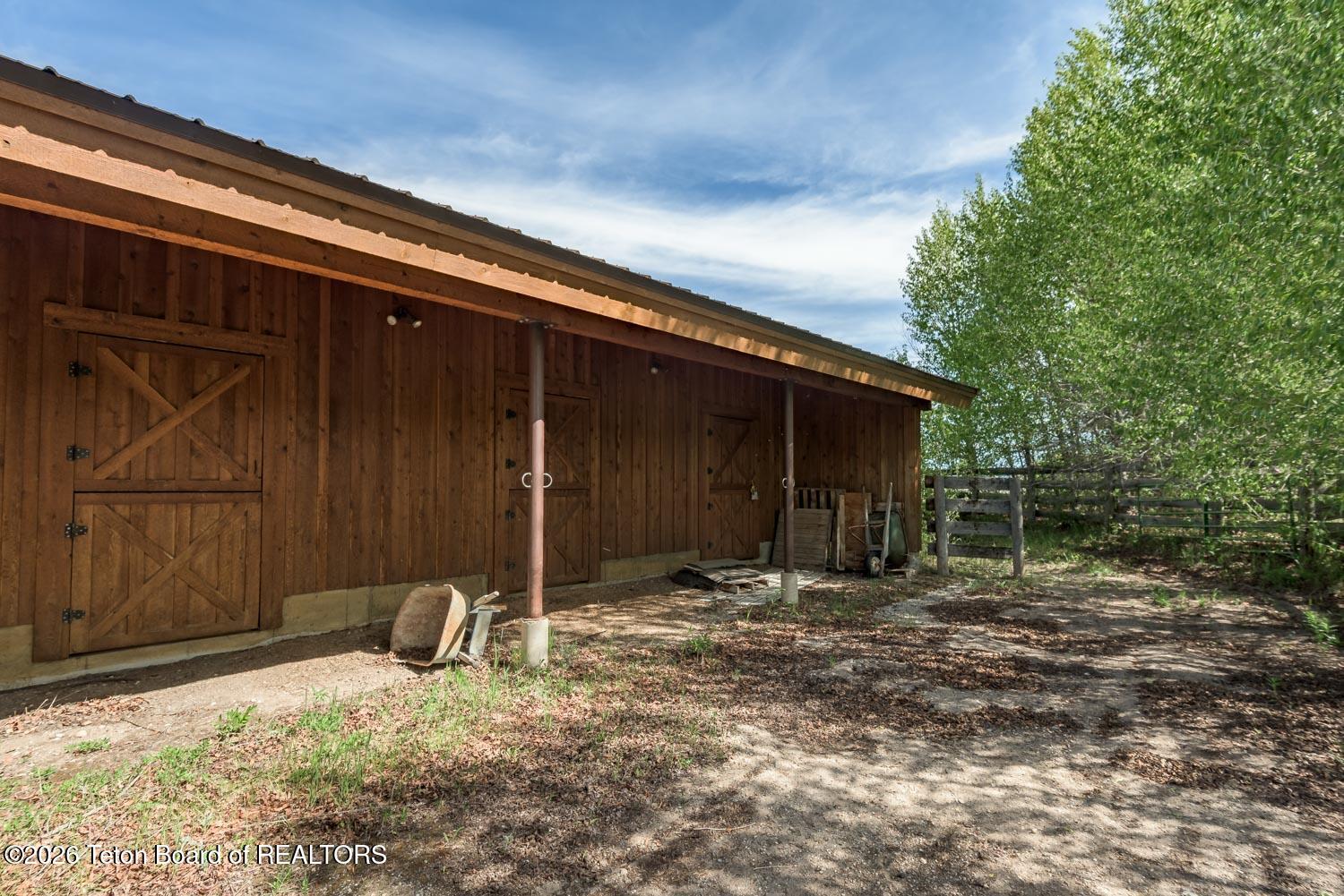 29 White Point Road Cora, WY 82925 - Photo 95 of 102 Detached garage/stable doors